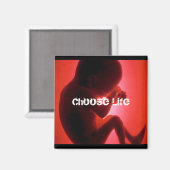 Kies een leven magneet (Voorkant / Achterkant)