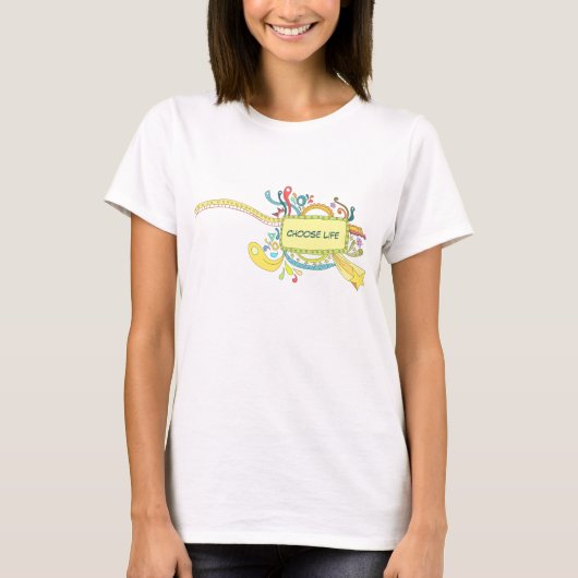 Kies een leven t-shirt (Voorkant)
