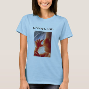 Kies een leven t-shirt