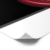 Kies een pleister zonder zijpen en een bordje met poster (Hoek)