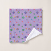 Kies een Posy Aangepaste Achtergrond  Bad Handdoek (Wasdoekje)