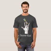 Kies een soort dragonfly Ik hou van je ASL Sign De T-shirt (Voorkant volledig)