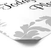 Kies een stoel, geen zijkant-en-klare zitplaats poster (Hoek)