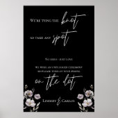 Kies een stoel, unplugged zwarte bruiloft download poster (Voorkant)