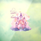 Kies een vrolijk portret raamsticker (Vel 3)