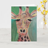 Kies een welkomstkaart kaart (Gele Bloem)