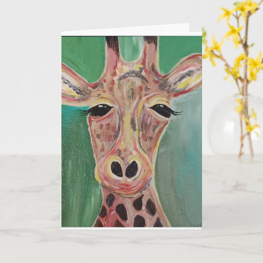 Kies een welkomstkaart kaart (Gele Bloem)