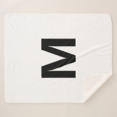 Kies een willekeurige letter | Lettertype: openen  Sherpa Deken (Voorkant (horizontaal))