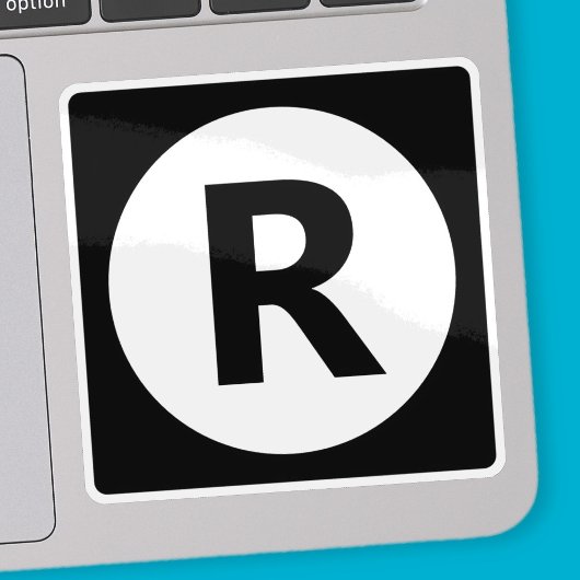 Kies een willekeurige letter | Lettertype: openen  Sticker