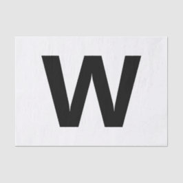 Kies een willekeurige letter | Lettertype: openen  Tissuepapier