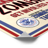 Kies een zijkant van oom Sam Poster (Hoek)