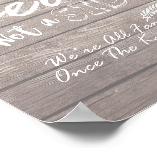 Kies een zitplaats die geen zijkant is waarop het poster (Hoek)