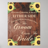 Kies een Zitplaats Geen Poster van de Kant (Voorkant)