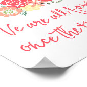 Kies een zitplaats, geen zijbordje voor het huweli poster (Hoek)