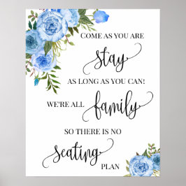 Kies een Zitplaats op een van de zijkanten van de  Poster