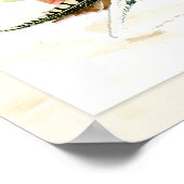 Kies een zitplaats voor Rustic BOHO Bohemian Wreat Poster (Hoek)