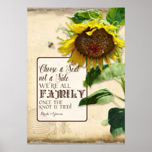 Kies een Zitplaats zonder Band Tan van de Band van Poster (Voorkant)