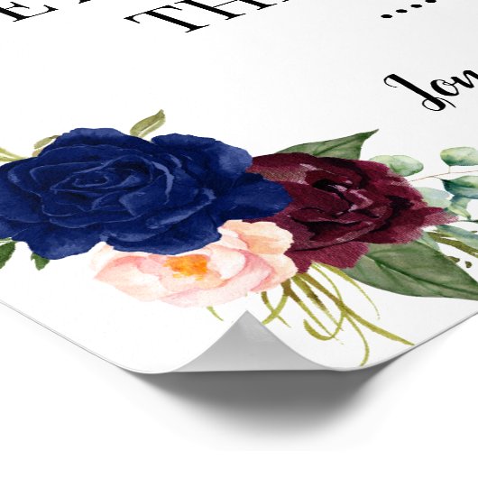 Kies een zitplaats zonder een marinesymbool voor d poster (Hoek)