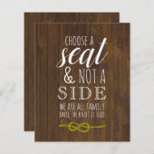 Kies een Zitplaats zonder een Rustic Band van de K (Voorkant / Achterkant)