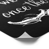 Kies een Zitplaats zonder een trouwbord met zijkan Poster (Hoek)