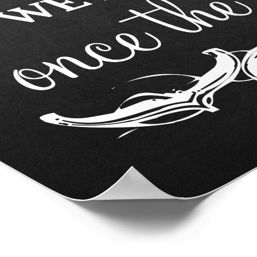 Kies een Zitplaats zonder een trouwbord met zijkan Poster (Hoek)