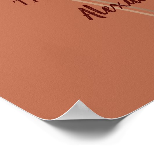 Kies een zitplaats zonder een zijkant van Pampas G Poster (Hoek)