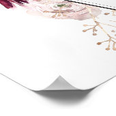 Kies een Zitplaats zonder Teken van de Kant Poster (Hoek)