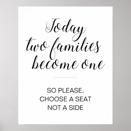 Kies een Zitplaats zonder zijdelingse weddenschapp Poster (Voorkant)