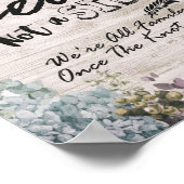 Kies een zitplaats zonder zijspanhout poster (Hoek)