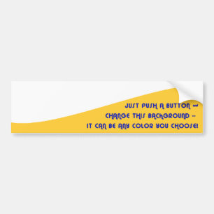 KIES EIGEN KLEURENSJABLOON BUMPERSTICKER