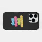 Kies elke dag vreugde ! iPhone hoesje (Achterkant horizontaal)