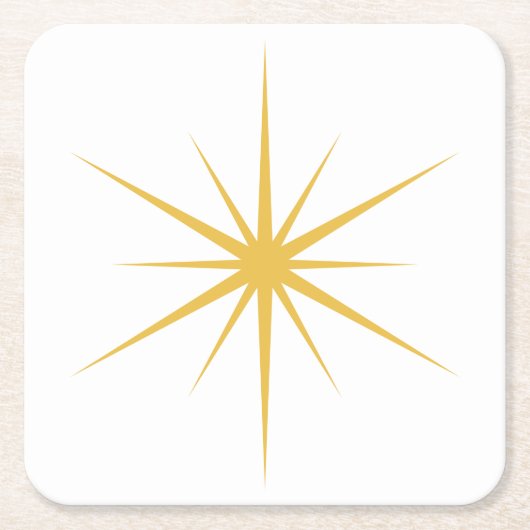 Kies elke kleur uit de middeleeuwse moderne atooms kartonnen onderzetters (Voorkant)