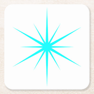 Kies elke kleur uit de middeleeuwse moderne atooms kartonnen onderzetters