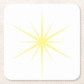 Kies elke kleur uit de middeleeuwse moderne atooms kartonnen onderzetters (Voorkant)