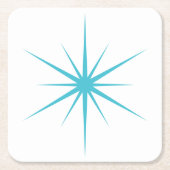 Kies elke kleur uit de middeleeuwse moderne atooms kartonnen onderzetters (Voorkant)