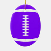 Kies elke kleuren voor een aangepast Amerikaans Fo Keramisch Ornament (Voorkant)