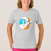 Kies ELKE teamkleuren met basketbalnummer T-shirt (Voorkant)