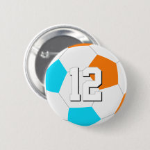 kies ELKE teamkleuren met shirt nummer voetbal