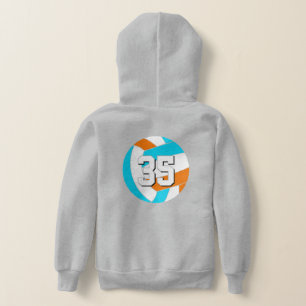 Kies ELKE teamkleuren met shirt nummer volleybal