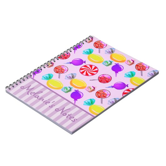 Kies en meng Snoep op maat Notitieboek (Linkerzijde)