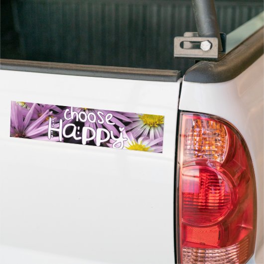 Kies Fijne Bumpersticker (Op Truck)