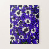Kies geen blauwe bloemen puzzel legpuzzel (Verticaal)