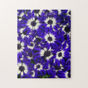 Kies geen blauwe bloemen puzzel legpuzzel