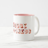 Kies Geluk 7 Tweekleurige Koffiemok (Voorkant rechts)