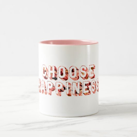 Kies Geluk 7 Tweekleurige Koffiemok (Center)