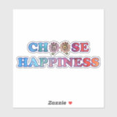 Kies Geluk Rainbow Sticker (Vel)