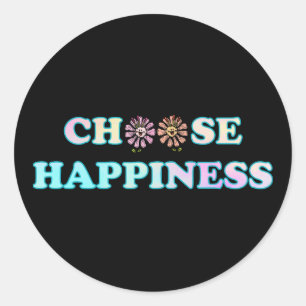 Kies Geluk Ronde Sticker