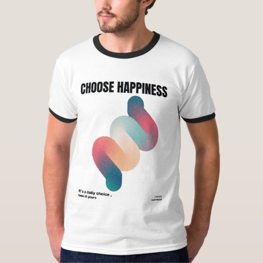 Kies Geluk T-shirt (Voorkant)