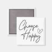 Kies gelukkig magneet (Voorkant / Achterkant)