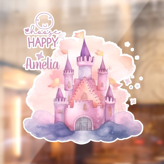 Kies gelukkig raamsticker (Vel 2)